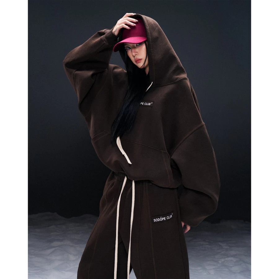 Premium Hoodie Boxy Unisex Heavyweight