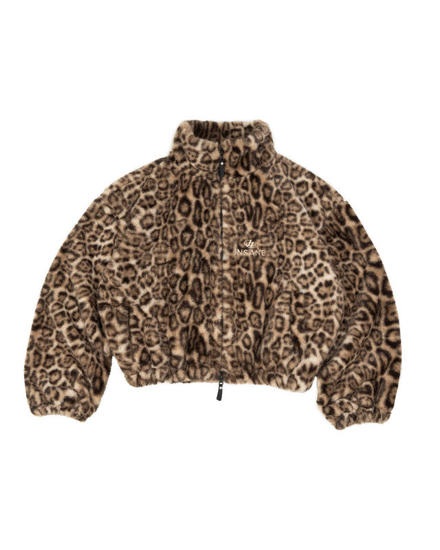 Furry Jacket Leopard