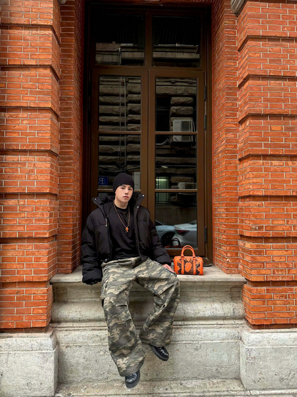 Mini Bowler Bag Orange