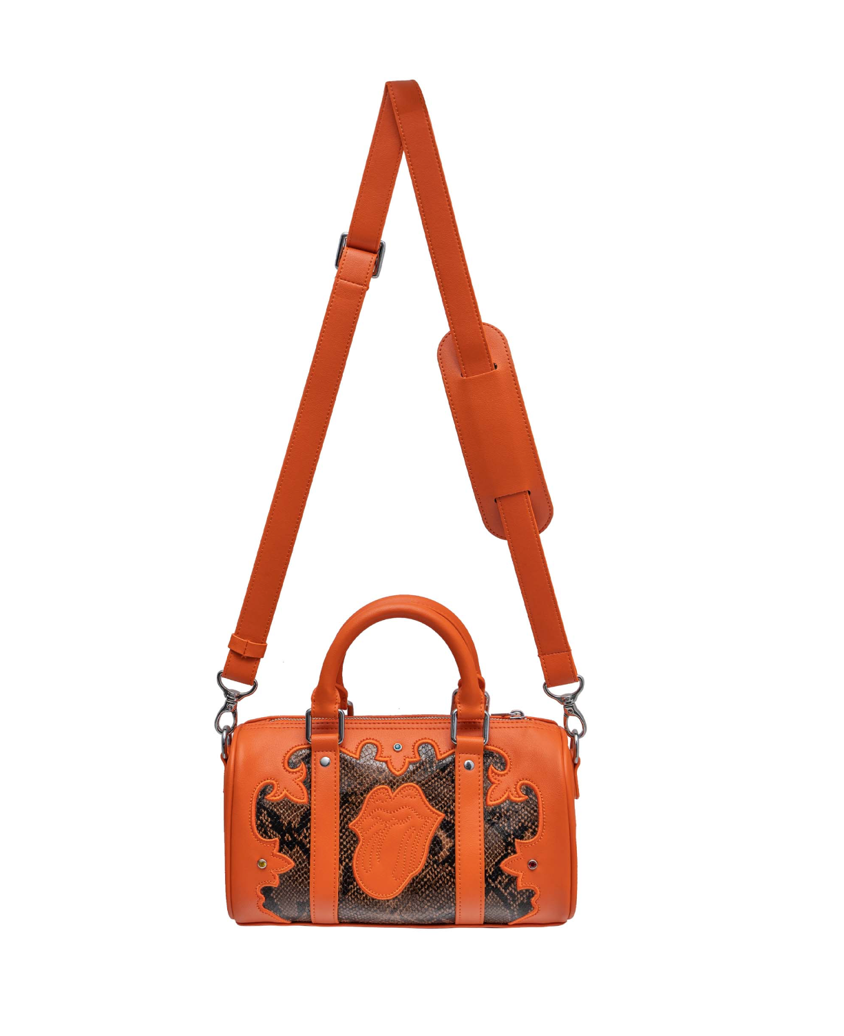 Mini Bowler Bag Orange