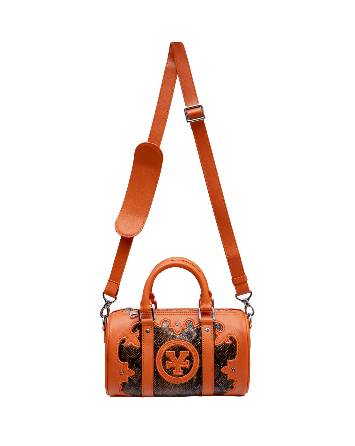 Mini Bowler Bag Orange