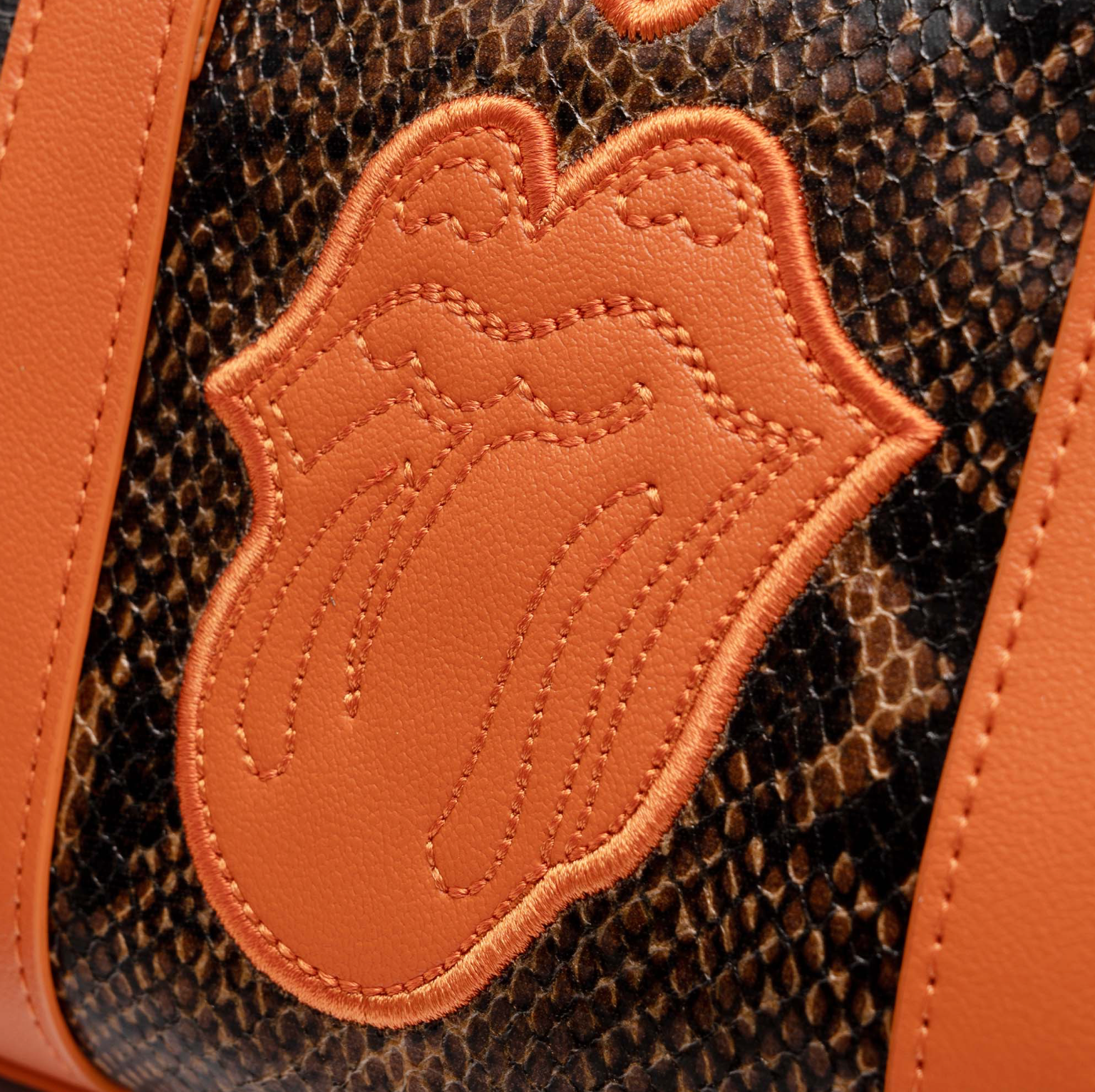 Mini Bowler Bag Orange