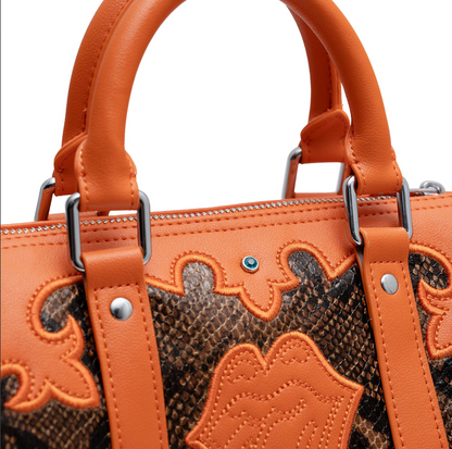 Mini Bowler Bag Orange