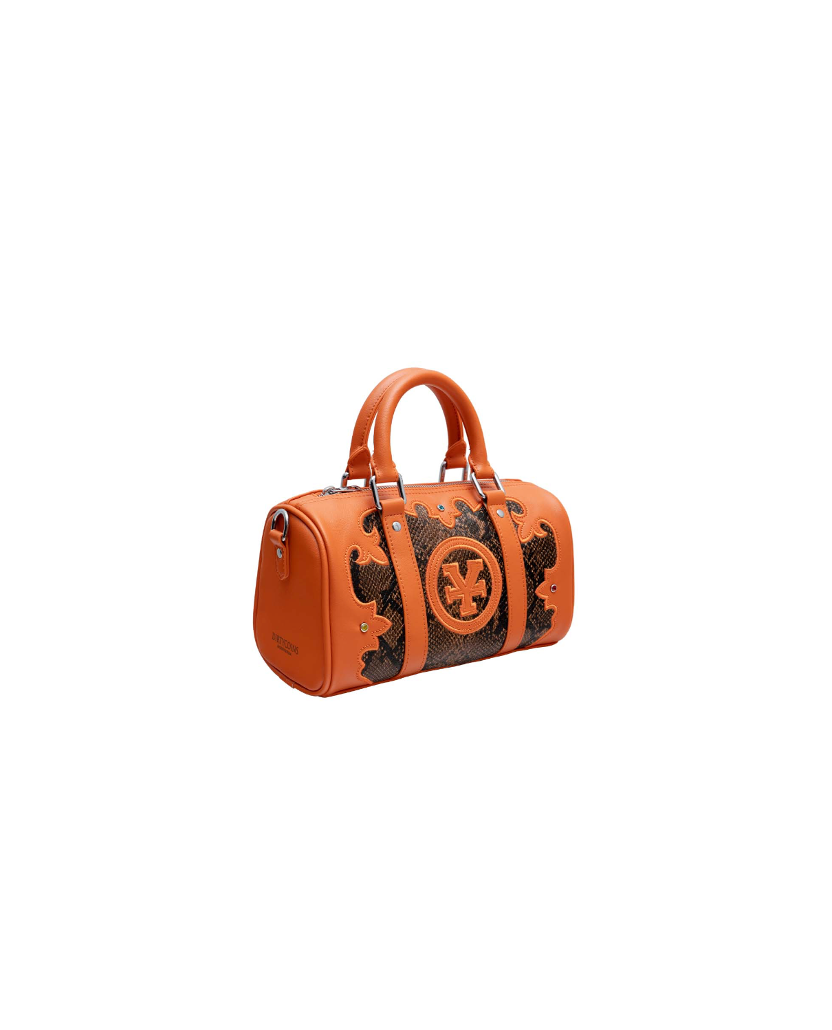 Mini Bowler Bag Orange