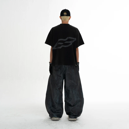 T-Shirt Washed SS Logo Boxy