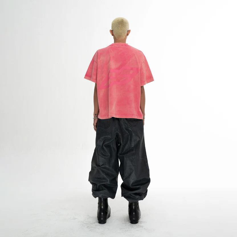 T-Shirt Washed SS Logo Boxy