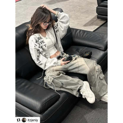 Premium Zip Hoodie "Don't Grow Up"