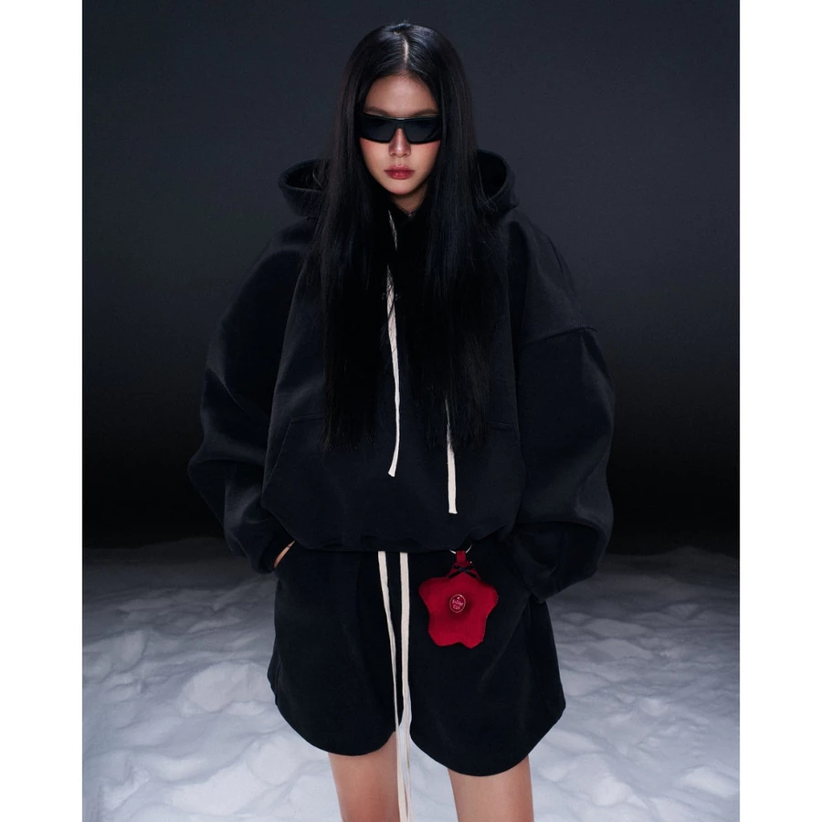 Premium Hoodie Boxy Unisex Heavyweight