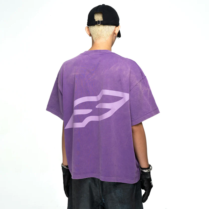 T-Shirt Washed SS Logo Boxy