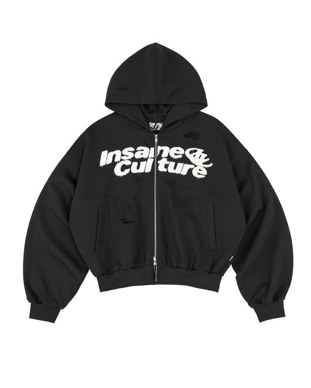 Premium Heavyweight Zipper Hoodie "Insane Culture"