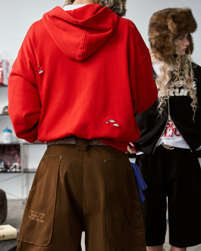 Premium Heavyweight Zipper Hoodie "Insane Culture"