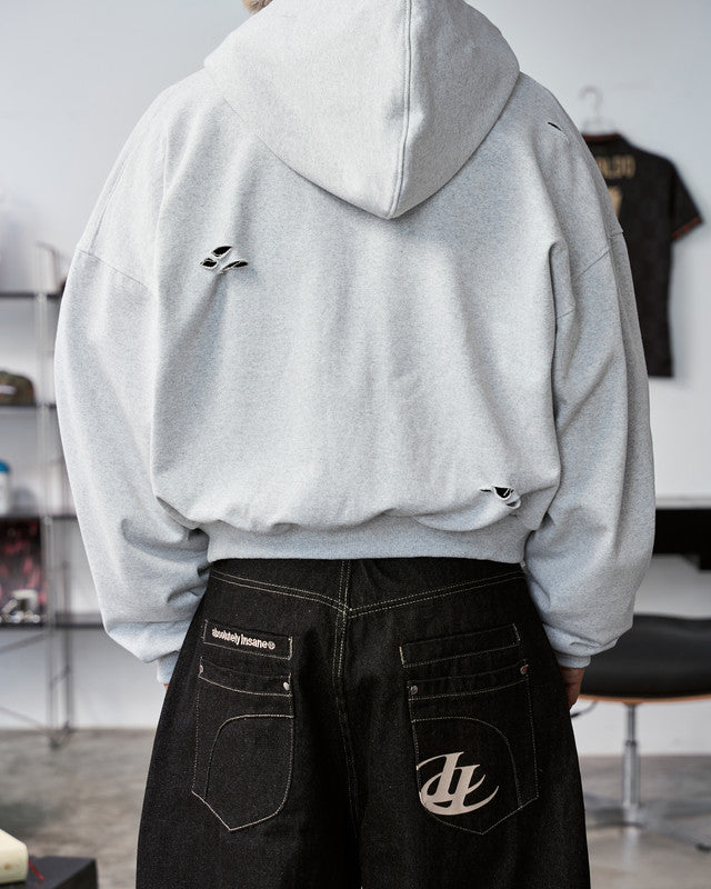 Premium Heavyweight Zipper Hoodie "Insane Culture"