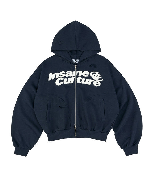 Premium Heavyweight Zipper Hoodie "Insane Culture"