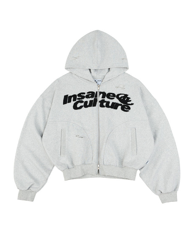Premium Heavyweight Zipper Hoodie "Insane Culture"
