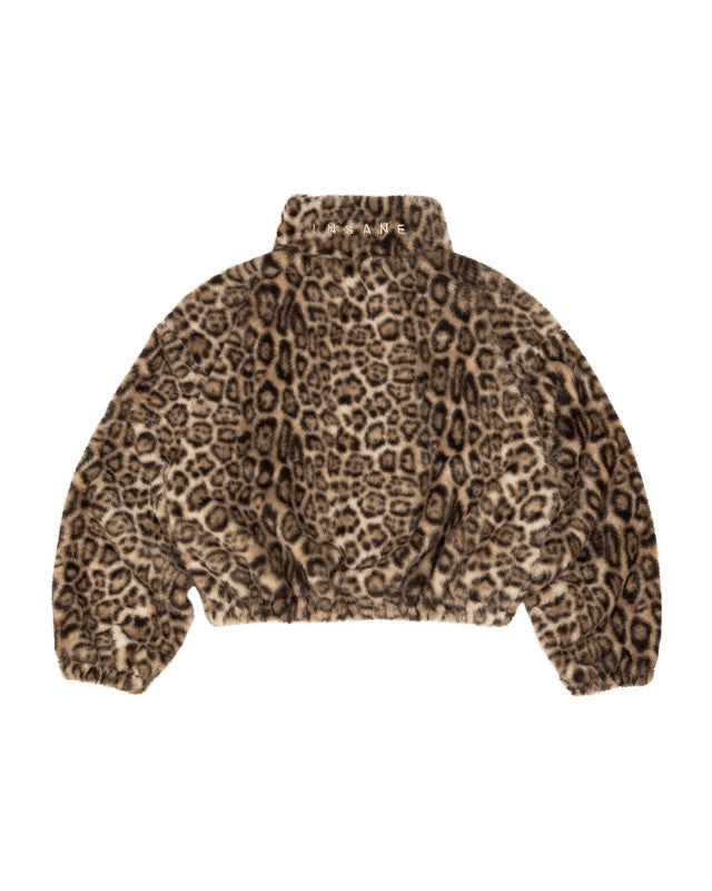 Furry Jacket Leopard