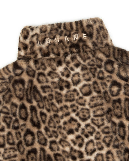 Furry Jacket Leopard