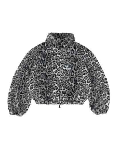Furry Jacket Leopard