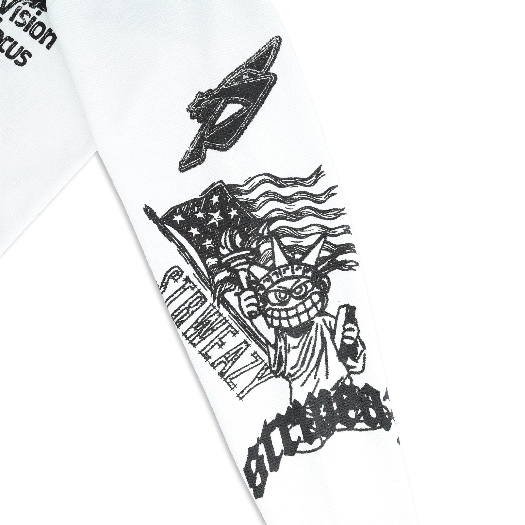 Waffle Tee "No rules, Just Vision" Unisex